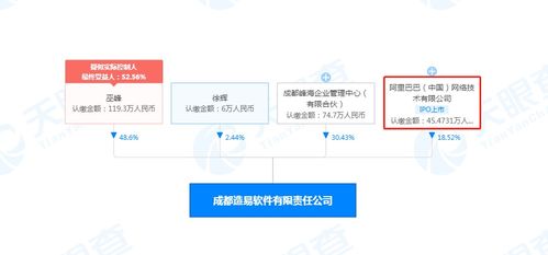 阿里巴巴關聯公司入股造易軟件，深化家居定制數字化布局